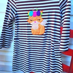 Fall Fox Boutique Dress - Girl's Size 8